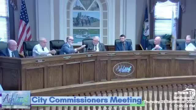 Ashland public works outlines storm response, tire collection and Pogue Landing Days plans