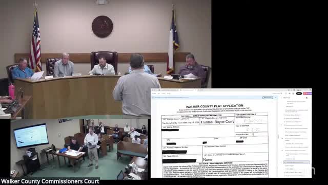 Commissioners postpone Wildwood Shores replat decision after boundary dispute sent to district court