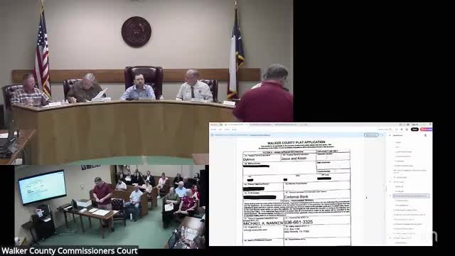 Commissioners act on multiple plats, permit extensions and variances; several requests denied