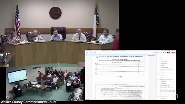 Commissioners deny bond-reduction request for Premier Properties; staff says final certifications incomplete