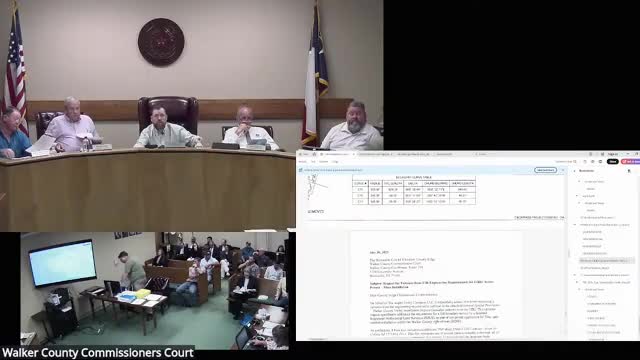 Commissioners grant preliminary variance for small-conduit utility work; county raises concerns about water-line strikes