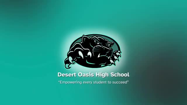 Desert Oasis continuation high school says credit‑recovery program helps students catch up and prepares them for careers