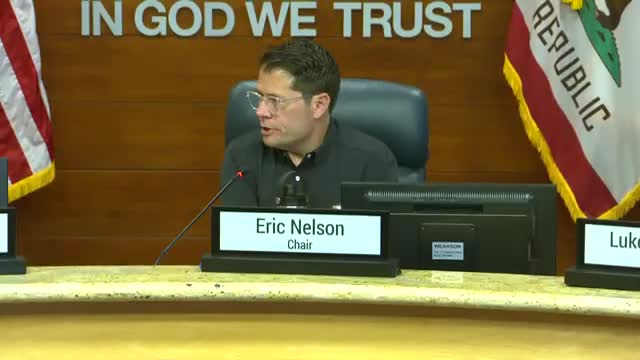 Planning commission backs General Plan amendments adding public‑safety mapping, new VMT rules and arterial reclassifications