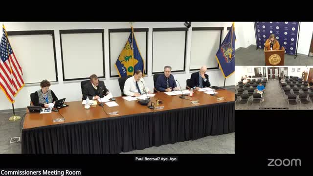 Commissioners approve tax‑and‑revenue anticipation note amid state budget impasse