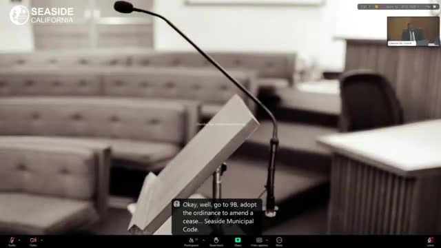 Seaside tightens rules on aggressive solicitation, overnight vehicle occupancy and storage after heated public debate