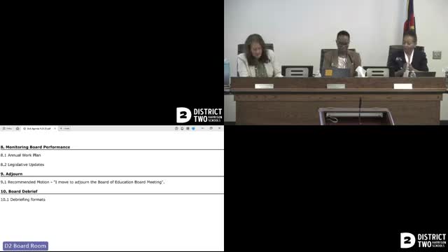 Board hears staffing concerns tied to H‑1B changes and celebrates Urban Board excellence award