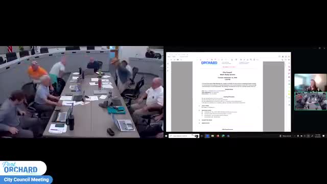 Council sets mid‑biennial review schedule, targets property‑tax hearings in October