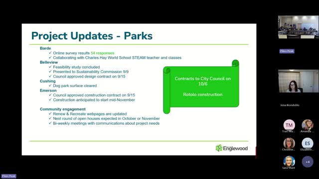 Northwest Park Plans Include New Trees Seating and Basketball Area