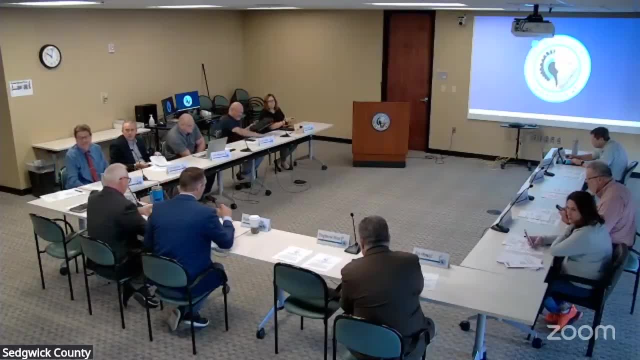 Sedgwick County Commission Reviews Agendas and Considers Real Estate Broker RFP