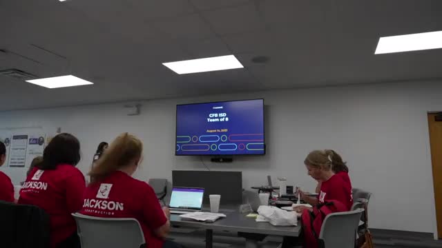 CFB ISD trustees receive Team of 8 governance training focused on student outcomes and board roles