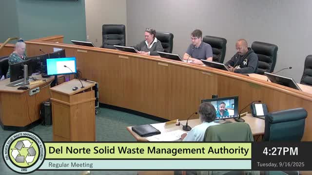 Del Norte authority continues community meetings on SB 1383 alternatives, CalRecycle grant extended
