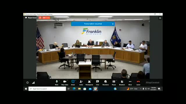 Franklin Common Council Holds Special Meeting to Address School District Legal Issues