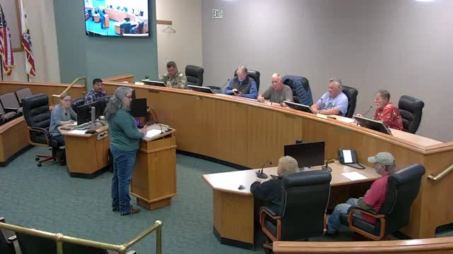 Scotch broom mowing damaged county tractor tires; commissioners discuss control and costs