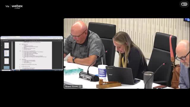 Board approves $234,500 pavement contract for high-school rear strip; project timed for fall break