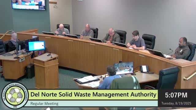 Authority gives staff consensus to negotiate change order after Recology seeks to drop some plastics