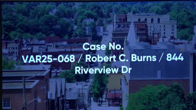 Board approves two linked variances to reconfigure 844 and 888 Riverview Drive lots