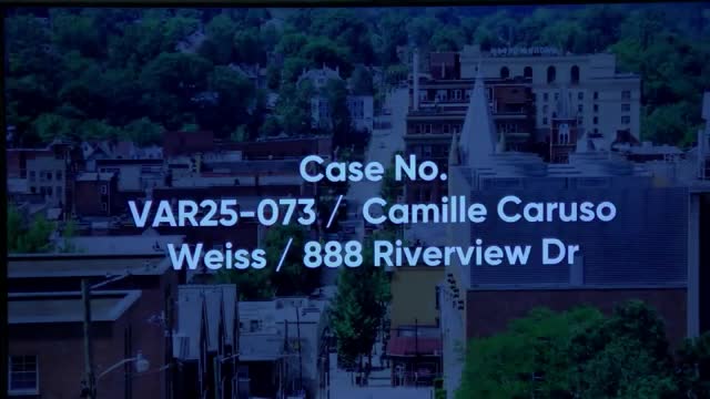 BZA grants matching lot-size variance for 888 Riverview Drive to complete reconfiguration