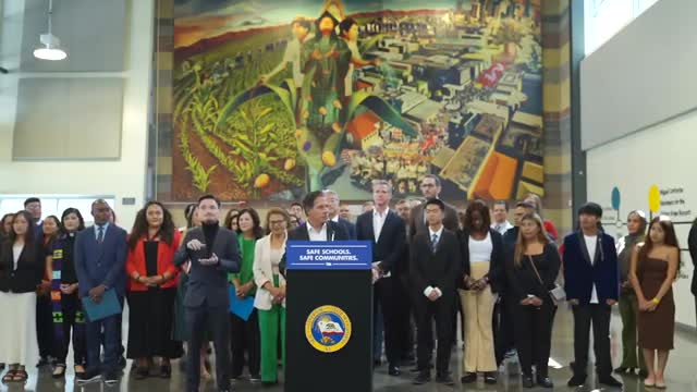 Newsom signs package of California bills to limit immigration enforcement near schools, hospitals and public spaces