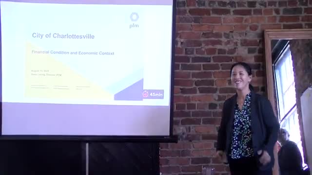 Financial advisers tell Charlottesville council to prioritize as revenue growth slows