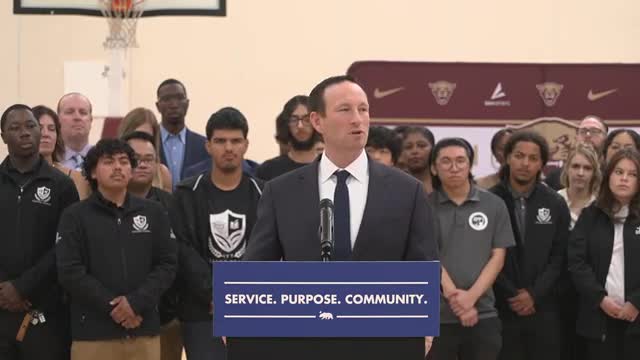 Newsom, state partners launch California Men’s Service Challenge, call for 10,000 male mentors