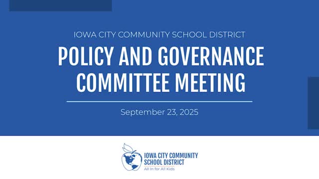 Policy committee debates rotating three-member informal meetings, seeks recusal language for quasi-judicial matters