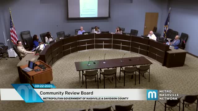 CRB reviews MNPD recruitment numbers, academy training and outreach campaign effectiveness