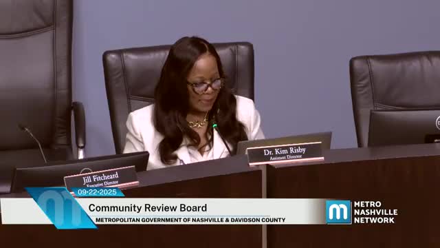 Board questions MNPD body-worn camera use after complaint about officer at concert traffic post