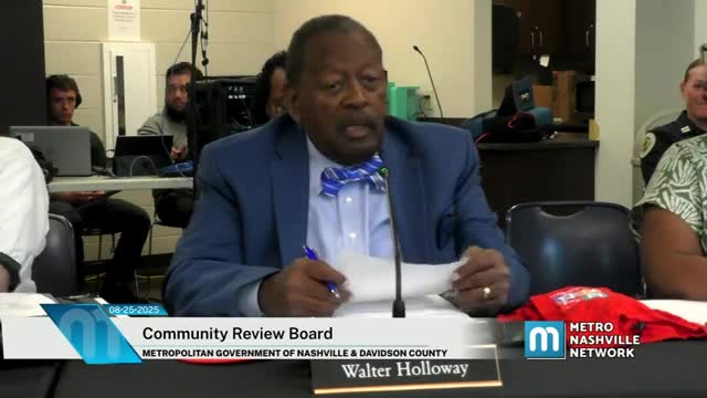 Board questions MNPD staffing and recruitment; captain says last academy class graduated about a month ago