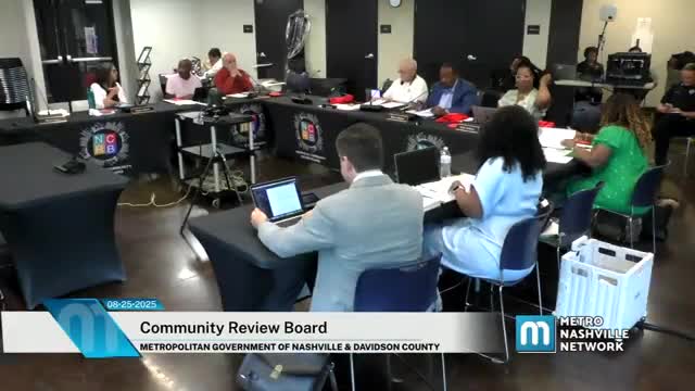 Community Review Board accepts multiple OPA case reviews, refers one investigation back to OPA