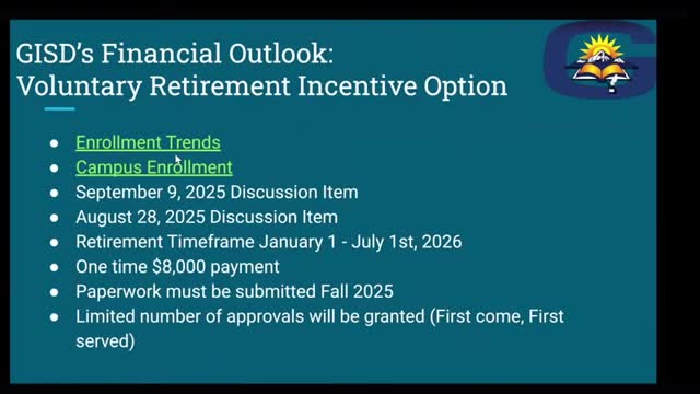 Gadsden school board tables $8,000 one‑time retirement incentive amid questions about cost and timing