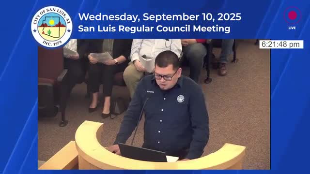 San Luis raises collection fees and approves Brown's Collection Services agreement