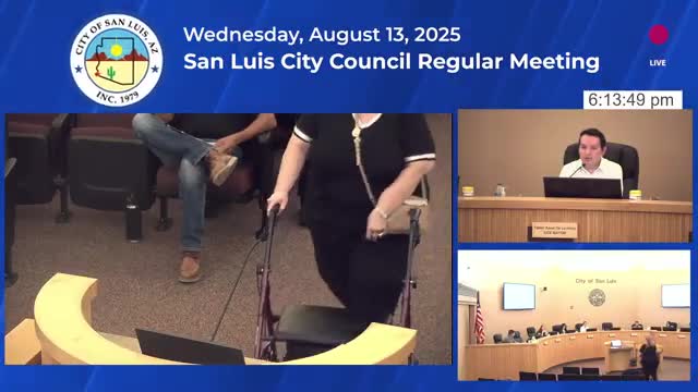 Resident warns council of long‑standing fire hazard and road maintenance problems in Los Alamos subdivision