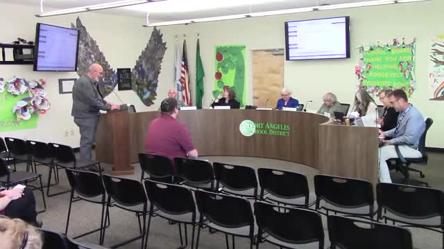 Port Angeles board hears large concrete pours, timeline updates for Stevens Middle School and other campus projects