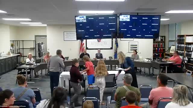 Liberty Curtin named School of the Month; board invited to ribbon‑cutting for new building Sept. 22