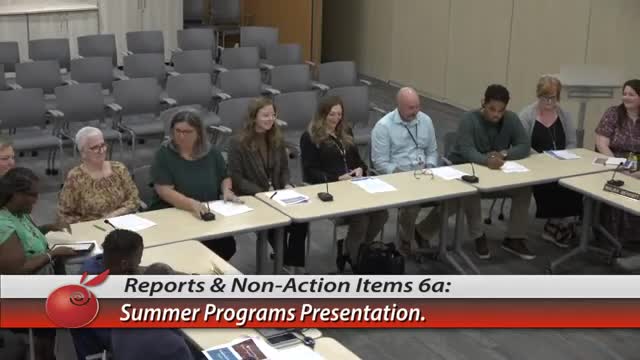 District highlights summer programs, emphasizes inclusion and partnerships