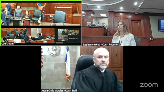 Judge tells defense to submit PTI materials before Nov. 13 pretrial; TRAS timelines discussed