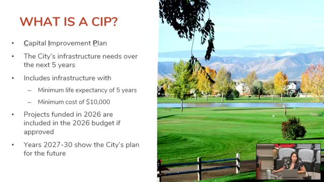 Longmont staff present 2026 proposed budget and five-year capital improvement plan; utilities and facility maintenance among top priorities