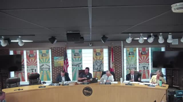 Commission approves farmers market operating agreement; allows amplified music and tweaks start times
