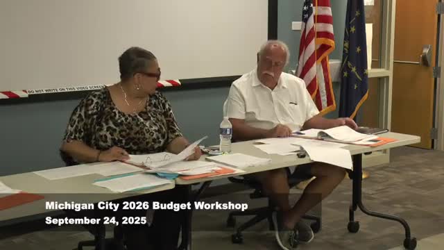 Michigan City Finance Committee reviews police department budget and staffing needs