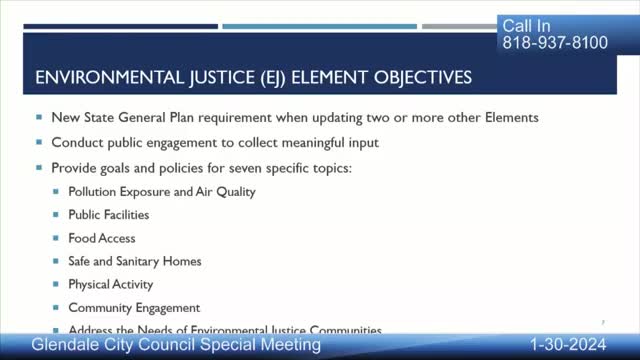 Glendale initiates environmental justice outreach alongside land use and circulation updates