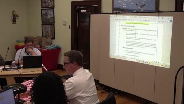 Tiverton Planning Board Reviews Setback Standards and Fencing Regulations