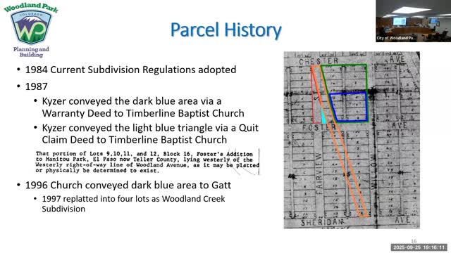 Planning Commission Reviews Brewington's Parcel Vacating Request Amid Density Concerns
