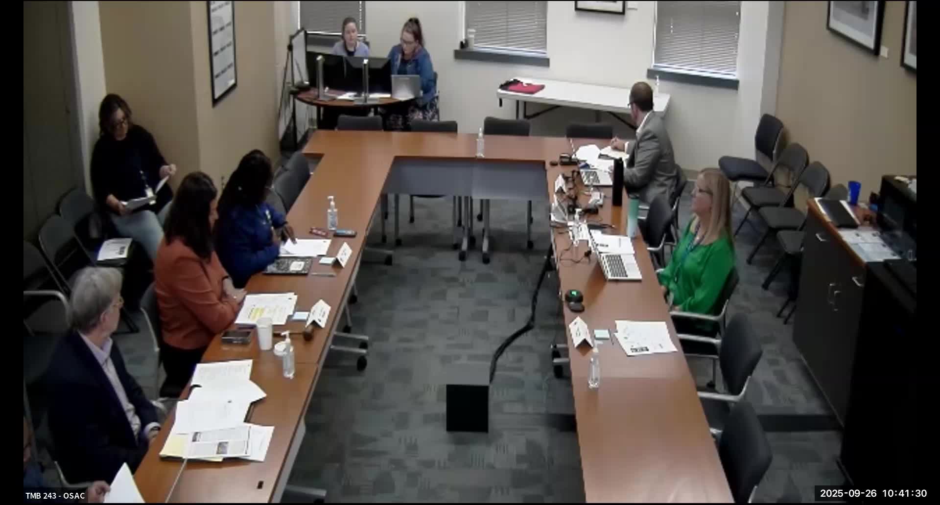 Votes at a glance: OSAC directs HR to tighten recruitment timeline, schedules study-session presentation of manager work plan