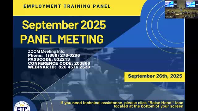 Employment Training Panel Approves Funding for Various Apprenticeship Programs