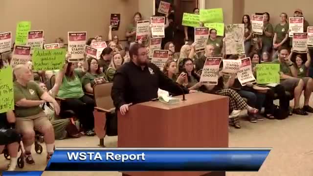 Teachers, union and parents press Washington Unified board over pay, staffing and bargaining process