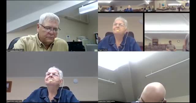 Page County supervisors hear public plea and engineer's year-end road, equipment and DOT-report update