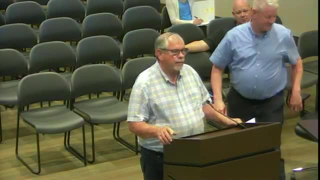 Resident urges mosquito treatment and clearer construction hours after drainage work; city staff outlines causes and timeline