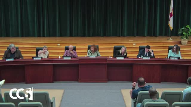 Columbia County School Board approves personnel items and consent agenda by voice vote