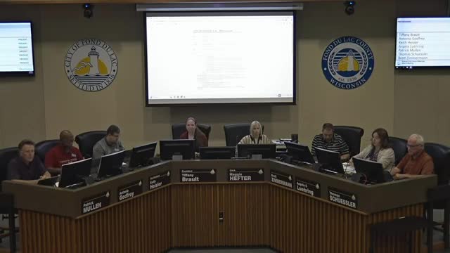 Fond du Lac council previews 2026 budget, CIP with 2.3% levy; plans bridge, events-safety and lead-service investments