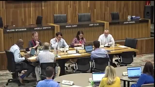 Germantown school board work session reviews proposed student activity fees for 2025–26